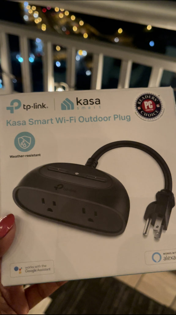 kasa smart wi-fi outdoor plug