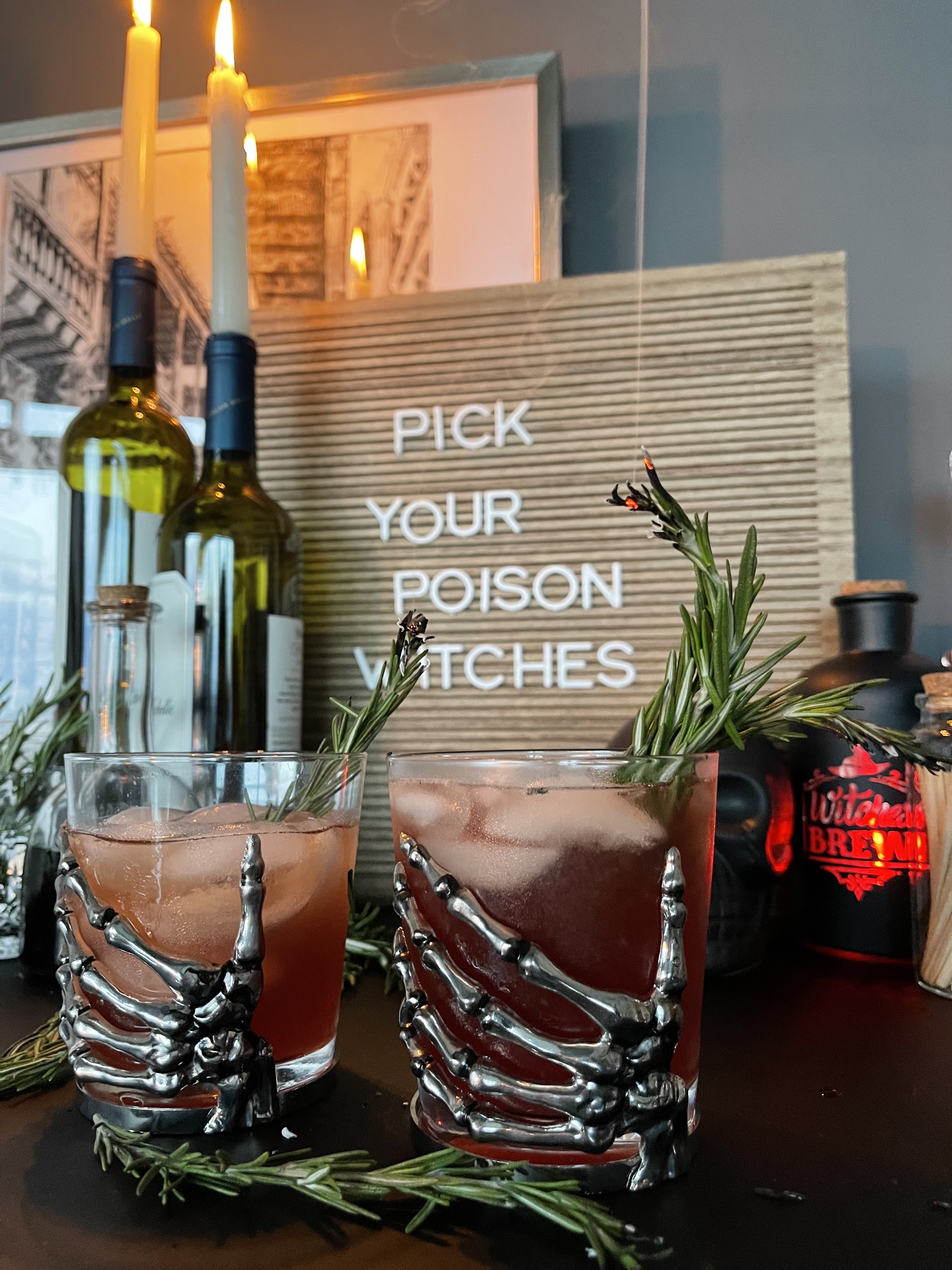 Easy Halloween Cocktail Recipe: Pomegranate Polyjuice Potion