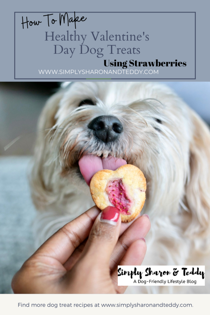 How To Make Healthy Valentine's Day Dog Treats Using Strawberries