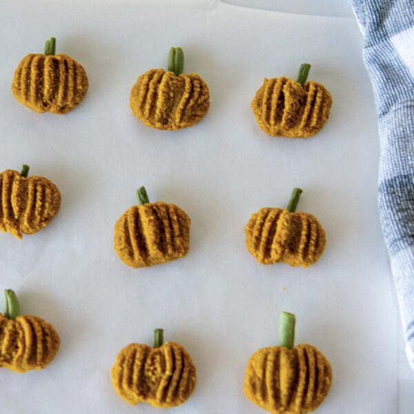 Easy Homemade Peanut Butter And Pumpkin Dog Treats (GrainFree