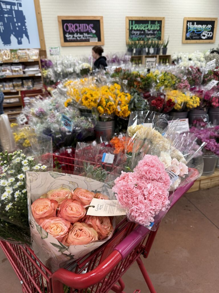 Flowers at Trader Joes